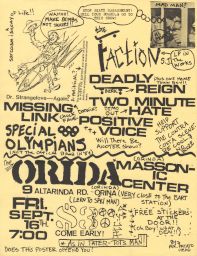 Orinda Masonic Center, 1983 September 16