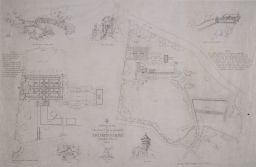 Sketch Plan of the Planting and Garden