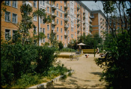 Playground and nearby housing (Moscow, RU)