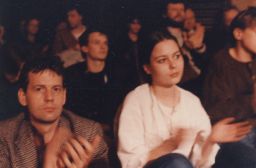 Photograph of audience members