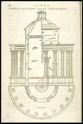 Tempio ritondo detto periptero [Peripteral circular temple] (from Vitruvius, On Architecture)