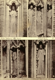 Figures of Queens, Wells Cathedral West Façade      