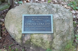 Fall Creek Overlook Memorial Plaque