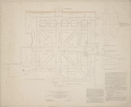 Construction Drawing for the Flower Garden