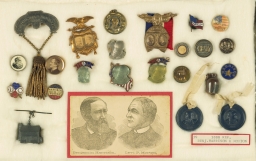 Benjamin Harrison-Morton Campaign Items, ca. 1888