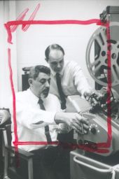 Sol Worth (1922-1977), working at a film projector