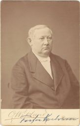 Portrait photograph of F. Kachman.