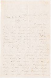 Letter to E T Throop from Augustus Benjamin Fitch