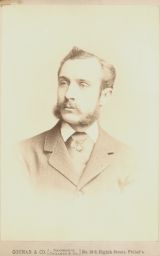 Alfred Fitler Moore (1854-1912), benefactor, portrait photograph