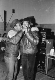 Easy AD and Almighty Kay Gee of the Cold Crush Brothers, South Bronx High School