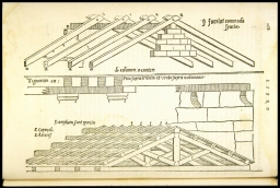 [Roof framing] (from Vitruvius, On Architecture)