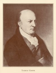Thomas Cooper (1759 -1839), faculty, portrait