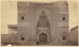 Haynes in Anatolia, 1884 and 1887: Facade of Sahip Ata Camii, Konya