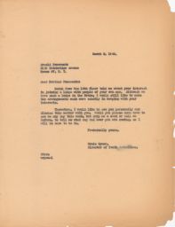Ernest Rymer to Arnold Pomerants about Joining a Lodge, March 1946 (correspondence)