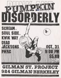 Gilman Street Project, 1987 October 31