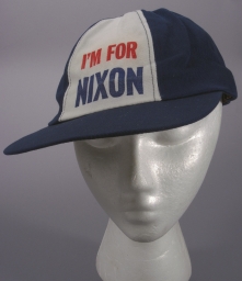 I'm For Nixon Baseball Cap, ca. 1960