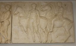 Parthenon frieze, West V, figs. 9-10