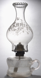 Benjamin Harrison Kerosene Lamp, ca. 1888