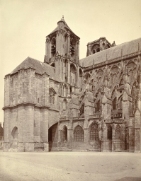 Bourges Cathedral, Side View      
