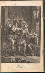 Engraving of a scene from Fidelio