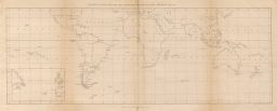 General Chart shewing the Principal Tracks of H.M.S. Beagle -- 1831-6.