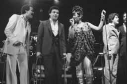 Ismael Miranda, Celia Cruz, and others at Madison Square Garden