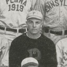 Howard Berry (1894-1976), B.S. in Economics 1919, detail from photograph of Penn's 1917 baseball team