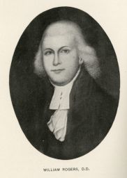 William Rogers (1751-1824), A.M. (hon.) 1773, D.D. (hon.) 1790, portrait