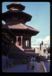 pagoda shailiko mandir, Basantapur parisar (पगोडा शैलीको मन्दिर, बसन्तपुर परिसर / Pagoda Style Temple in Basantapur)