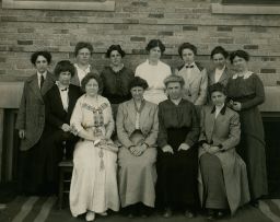 Faculty of the Department of Home Economics, including Flora Rose and Martha Van Rensselaer