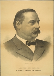 Grover Cleveland. Democratic Candidate for President.