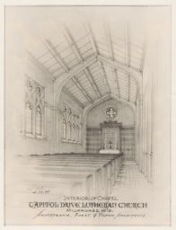 Interior of Chapel of Capitol Drive Lutheran Church