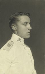 Granville Roland Fortescue (1875-1952), Class of 1899, portrait photograph in military uniform