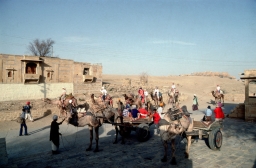 Caravan on Outskirts of Jaisalmer