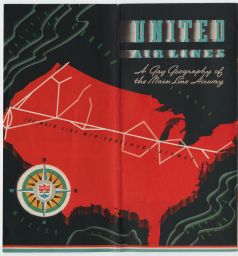United Airlines: A Gay Geography of the Main Line Airway [front & back cover]