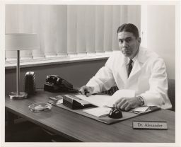 Ralph W. Alexander, M.D. Acting Director of Gannett Health Services, 1968-1971
