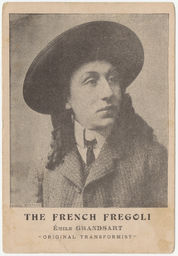 The French Fregoli Emile Grandsart "Original Transformist"