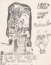 Club Foot, circa 1983 March 30