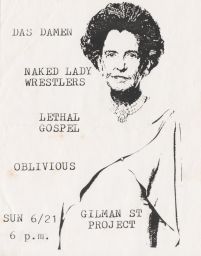 Gilman Street Project, 1987 June 21