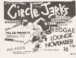 Reggae Lounge, 2000 November 16
