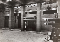 Fire Station Number 9	 14, Interior View - Fire Engine Garage and adjacent Entry Way