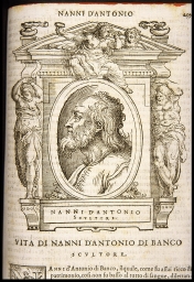 Nanni d'Antonio, scultore (from Vasari, Lives)