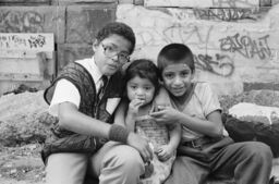 Three children, Bronx