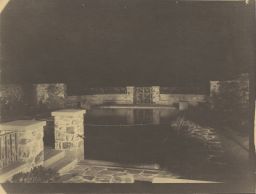 S. Forry Laucks Swimming Pool at Night