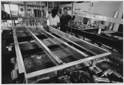 Arecibo Machine Shop Preparing panels