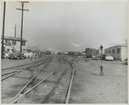 View of Southern Pacific's Butte Street Yard