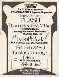 Ecstacy Garage Disco, Feb. 22, 1980