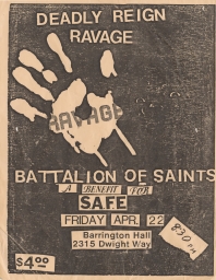 Barrington Hall, 1983 April 22