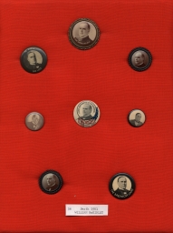 McKinley Memorial Buttons, ca. 1901-1907