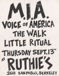 Ruthie's Inn, 1985 September 13